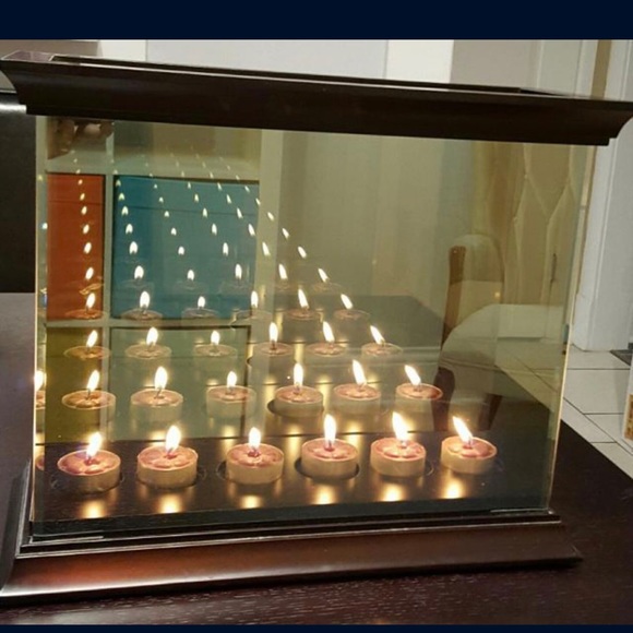 Partylite Infinite Reflections 6 Candle Tea light Holder - Picture 6 of 6